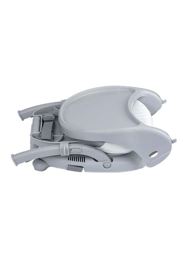 Smarty Booster Baby Feeding Chair, Snack Seat, Smart Pop, Portable, Booster Seat With Tray Eating, Dinning Lightweight, Compact Fold, Travel, Camping - Kites And Balloons