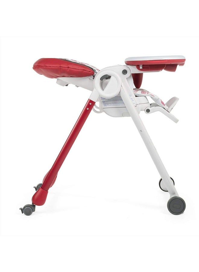 Polly Progres5 Highchair, Red