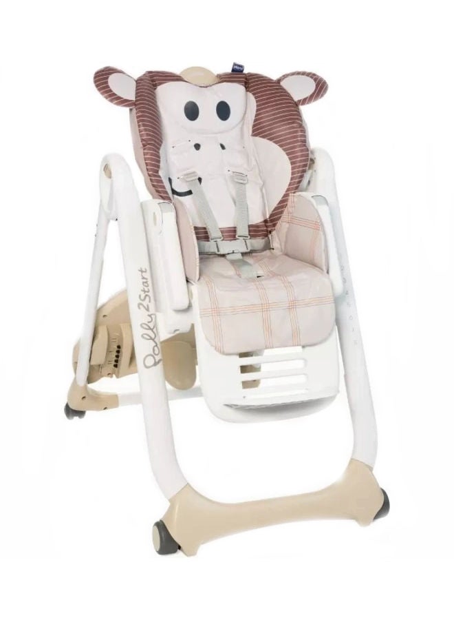 Polly 2 Start Highchair 0M-3Y, Monkey