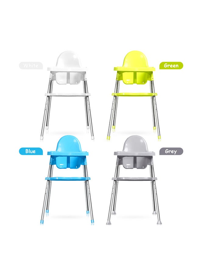 High Chair With Removable Tray - Grey