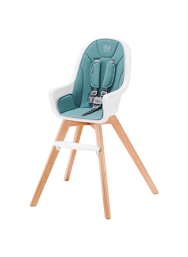 2 In1 Kinderkraft High Chair Tixi Turquoise