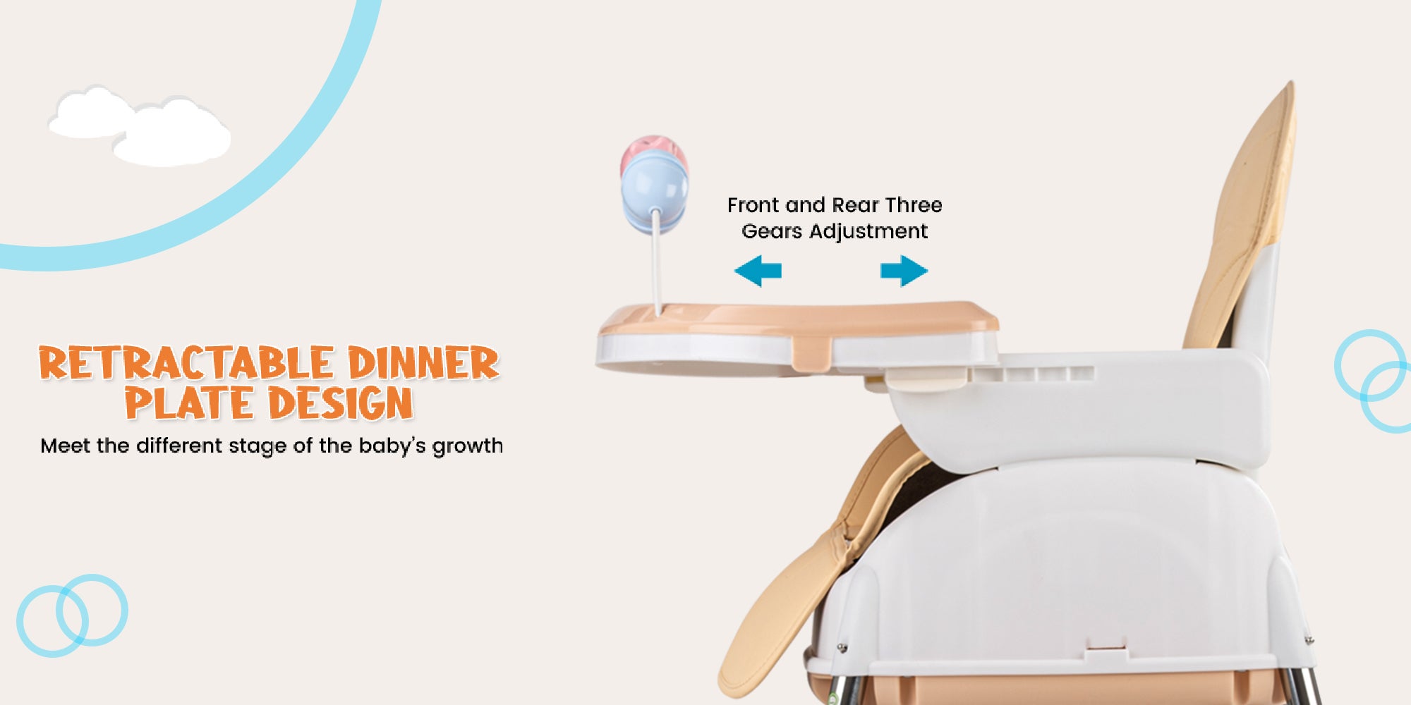 4 In 1 Nora Convertible High Chair For Kids With Adjustable Height And Footrest Baby Toddler Feeding Booster Seat With Tray Safety Belt Kids High Chair For Baby 6 Months To 4 Years Pink