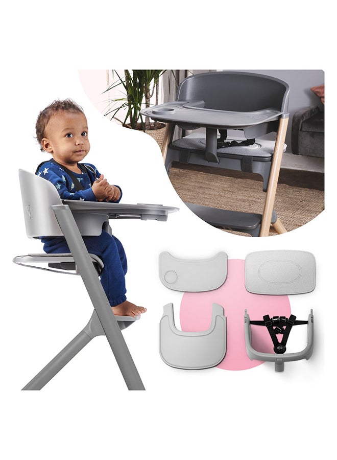 Igee High Chair - Cloudy Grey