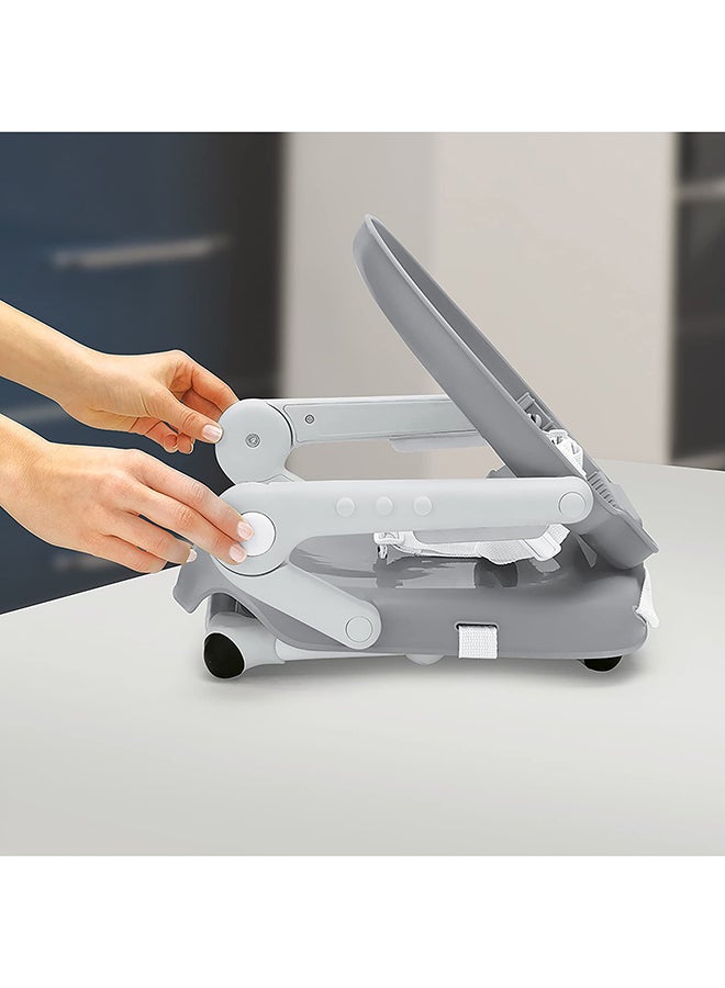 Pocket Snack Booster Seat 6M-3Y, Dark Grey