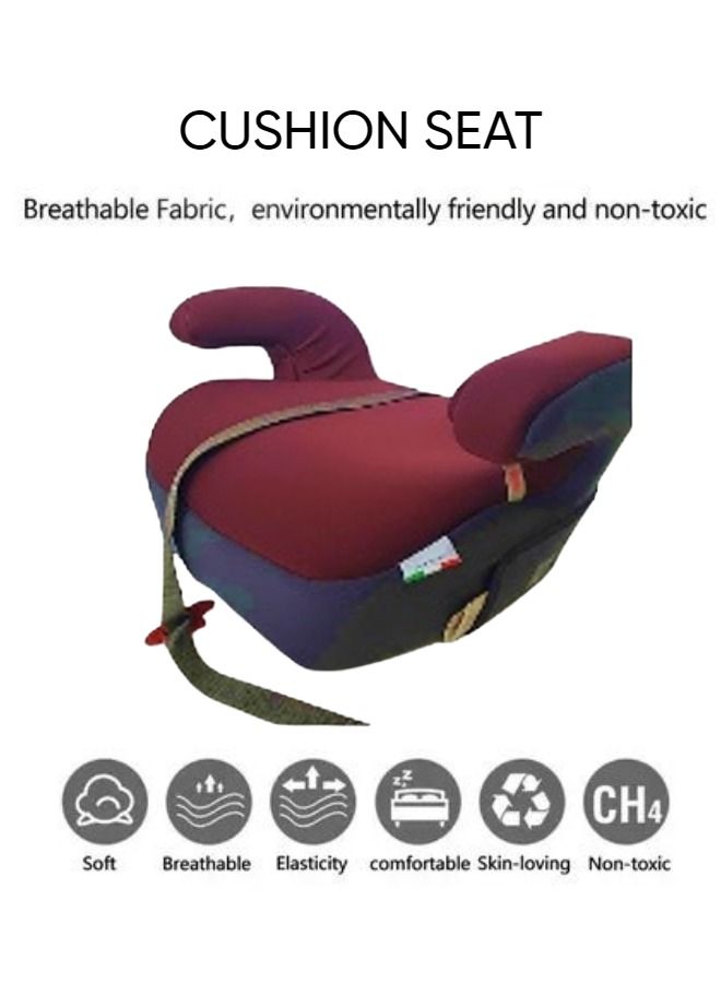 Baby Booster Cushion Car Seat Passenger, Travel Ease, Back Pain, Wedge Seat Pad Comport Low Back, Baby Car Seat  Booster Extra Protection - Assorted