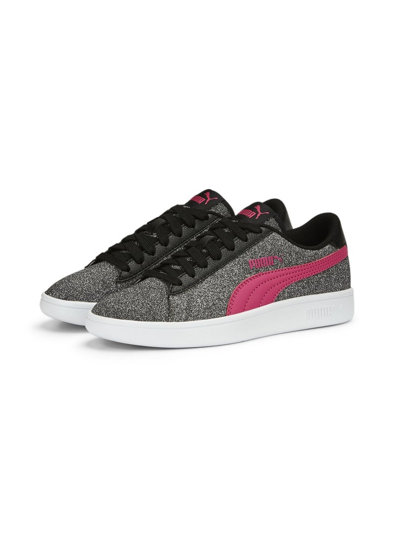 Smash v2 Glitz Glam Youth Kids Girls Low Top Trainer Shoes