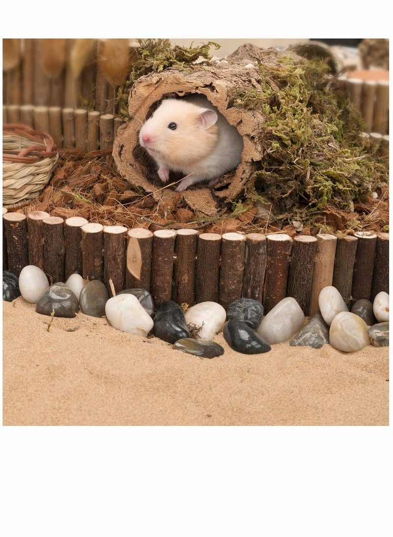 Animal Slide, Animal Ladder, Hamster Swing Toy, Soft Ladder Toy, Hamster Suspension Bridge Toy, Long Climbing Wooden Ladder, for Hamsters Mice Mouse And Other Small Animals (24l X 3.15w)