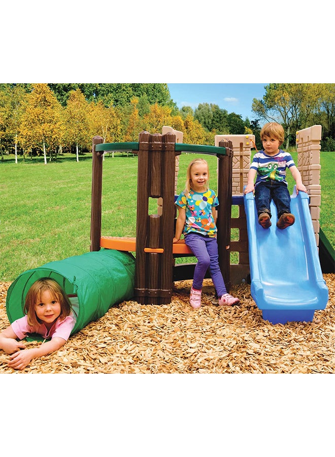 Seek and Explore Adventure Multi-level Climber Outdoor Play Set for Kids 343x123x180cm