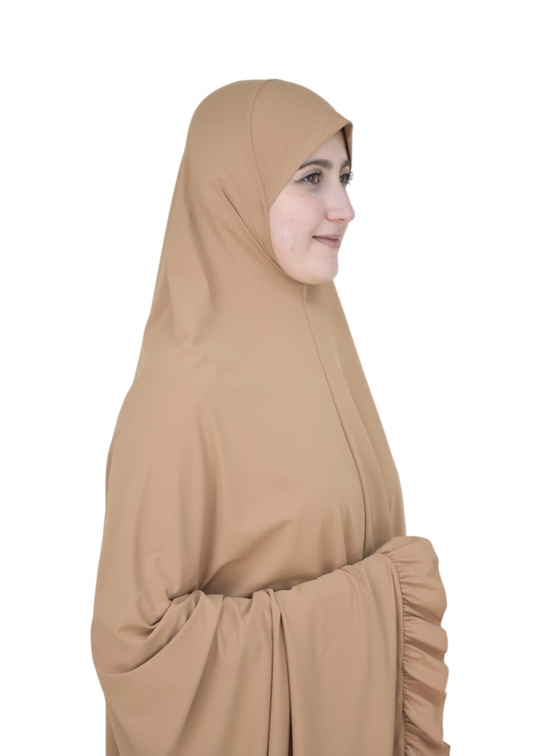 Two Piece Islamic prayer dress women the Long - Prayer Clothes for Women - Prayer Abaya For women - Jilbab 2 piece, Umrah essentials for women - Prayer set