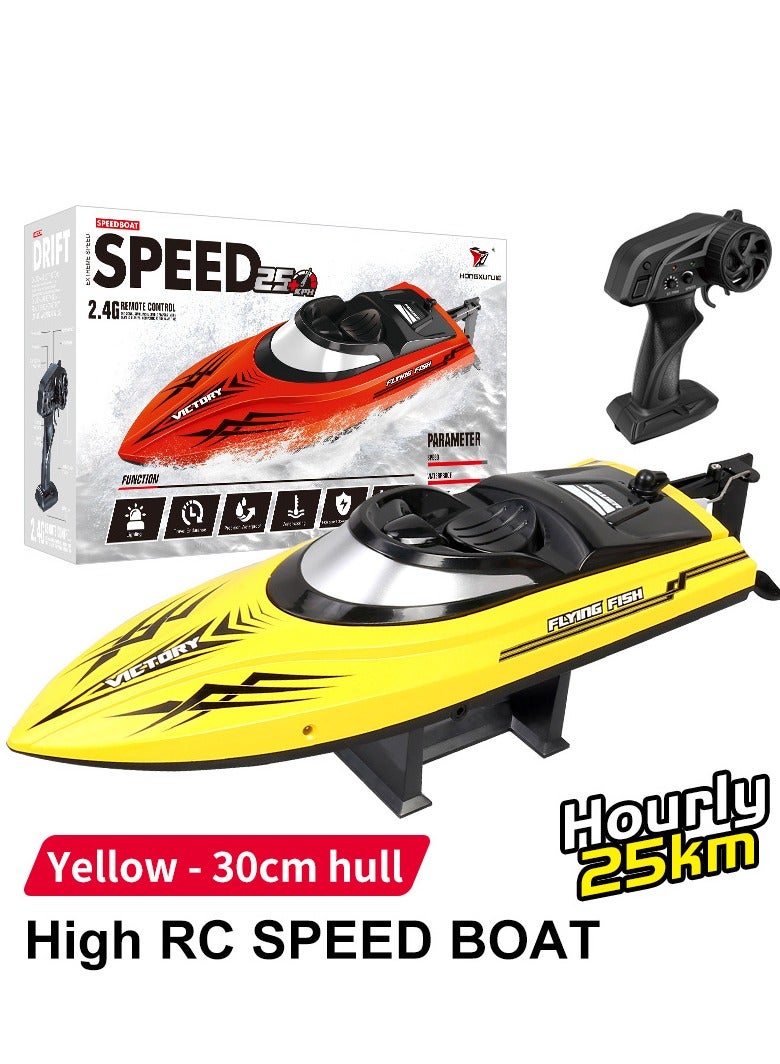 Hj811 Fast Speed RC Boat 20+MPH Electric Racing Boat Hobby RTR Adults Kids Outdoor Toy