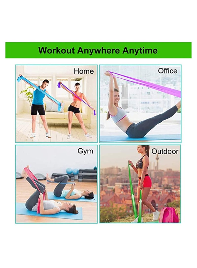 1 Piece of Resistance Band for Leg Hip And Hip Strength Training Yoga Stretch Elastic Band