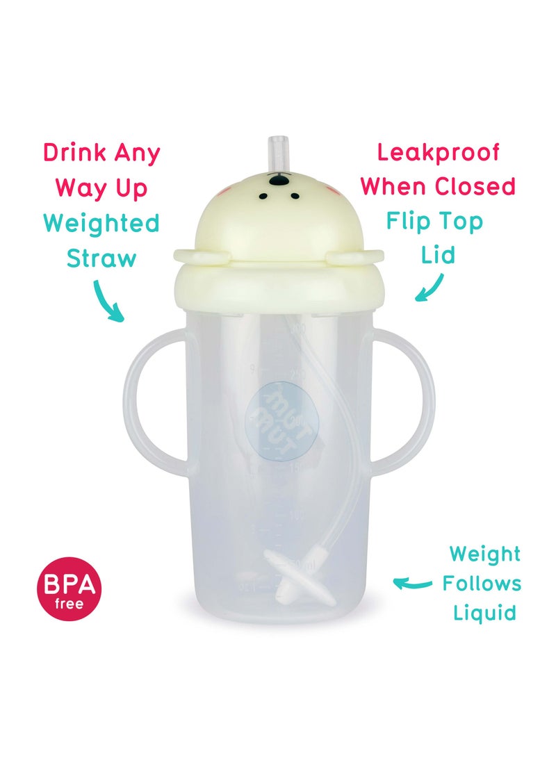 Large Tippy Up Cup With Weighted Straw (Series 3) - Polar