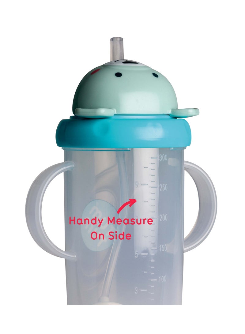 Large Tippy Up Cup With Weighted Straw (Series 3) - Teal