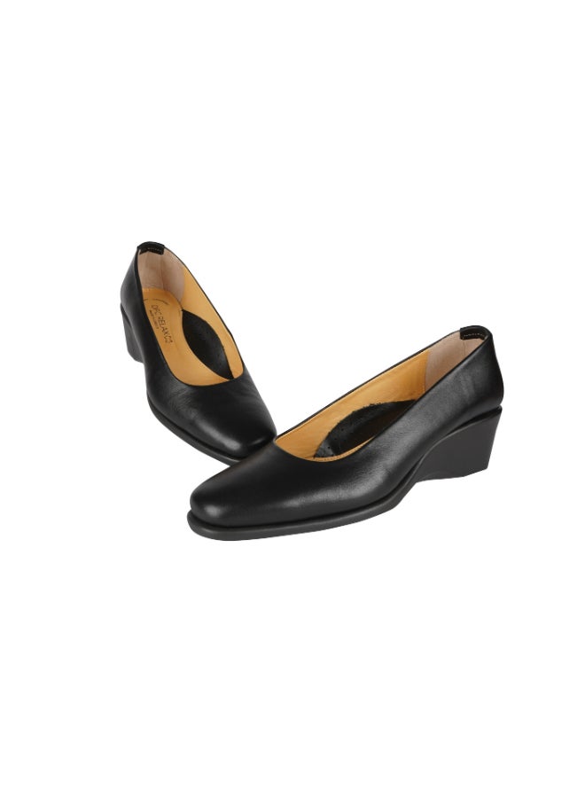 DFC RELAX Ladies Platform Wedge E 6100 01 Black