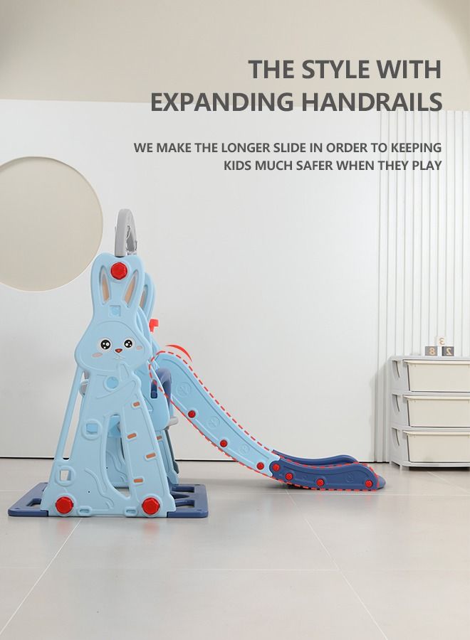 3 In 1 Children Slide And Swing Combination Baby Kids Indoor Multifunctional Play Set Toys