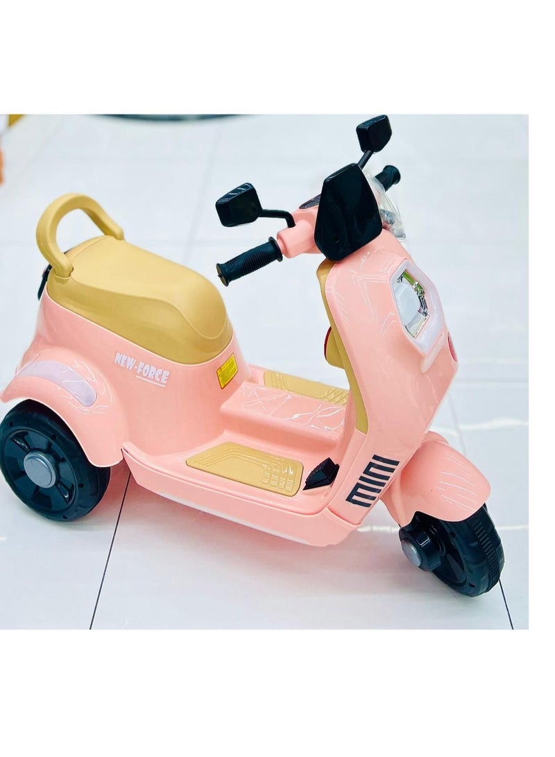 Mini Three Plastic Wheel  Operated Motorcycle Toy For Boys And Girls