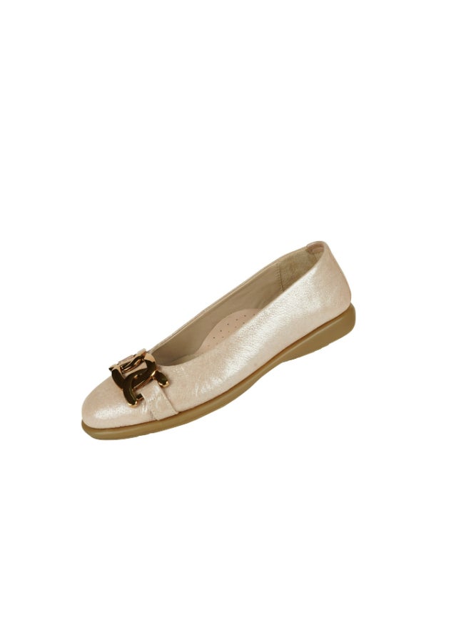 DFC RELAX Ladies Flat Shoes E 1626 90 R Gold