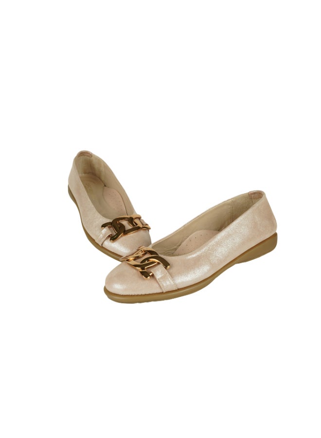 DFC RELAX Ladies Flat Shoes E 1626 90 R Gold