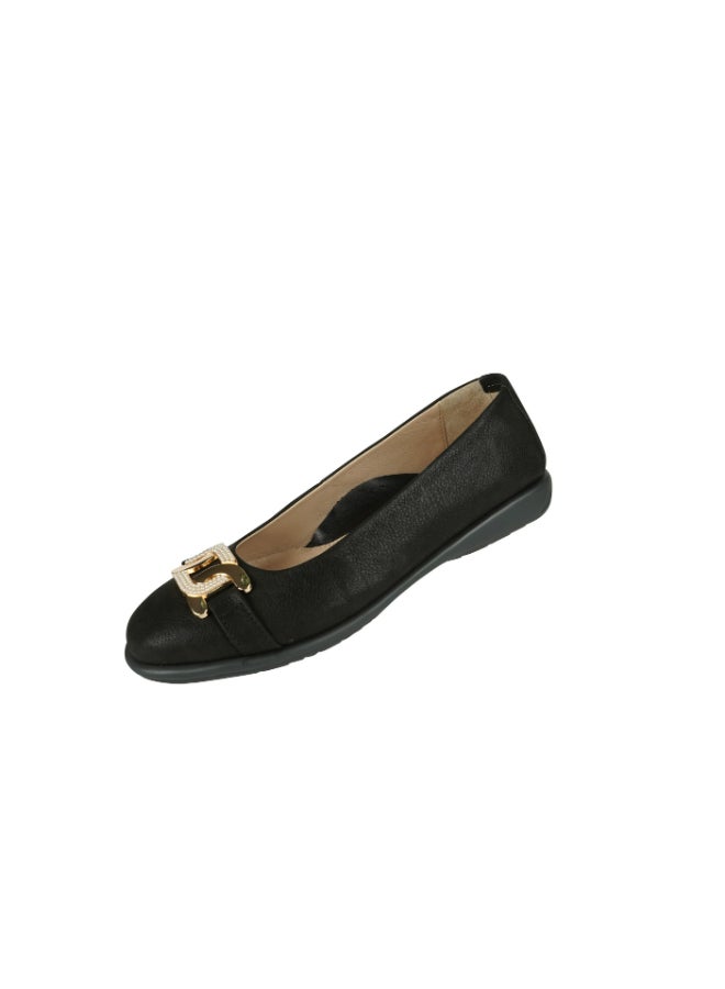 DFC RELAX Ladies Flat Shoes E 1626 90 Black