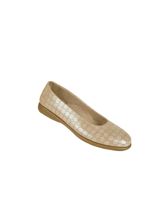 DFC RELAX Ladies Flat Shoes E 1118 88 R Gold