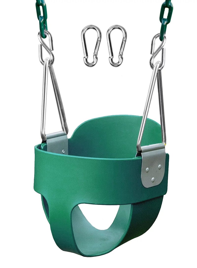 Baby Swing Set Green