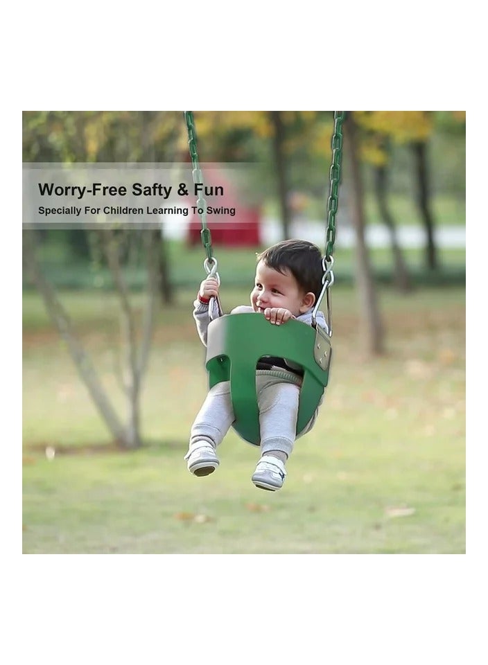 Baby Swing Set Green