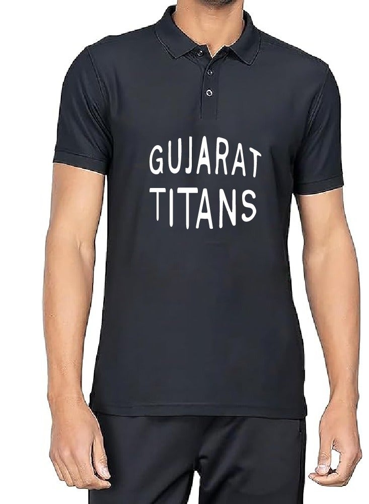 Gujarat  Cricket Jersey for Men - Dry-Fit T-Shirt for Men - Perfect for Gujarat  Cricket Fans - Match Day