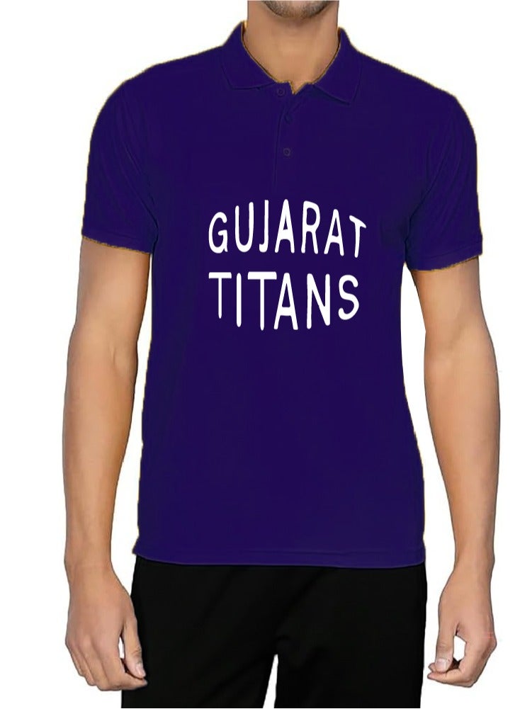 Gujarat  Cricket Jersey for Men - Dry-Fit T-Shirt for Men - Perfect for Gujarat  Cricket Fans - Match Day