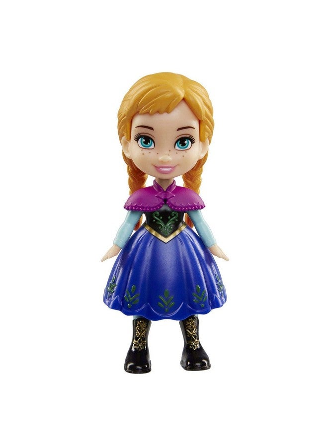 Disney Princess Poseable Anna Movie Dress Mini Toddler Frozen Doll 3