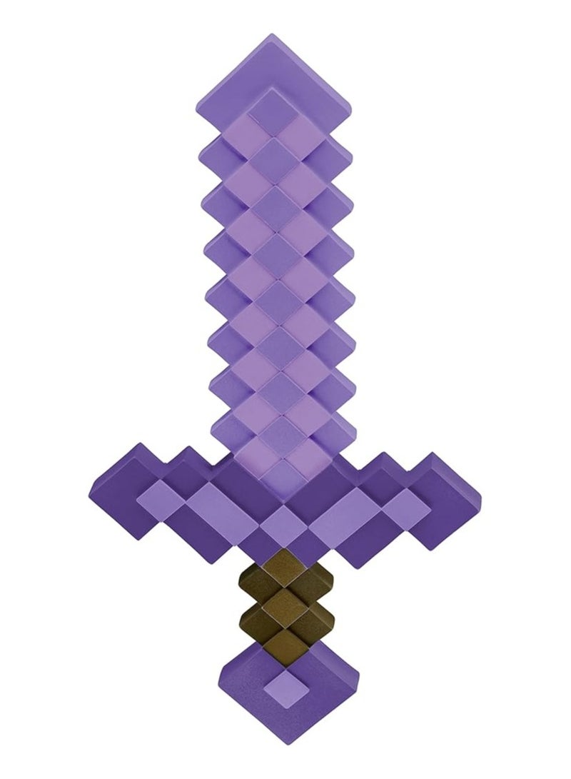 Enchanted Sword Minecraft Boys Purple One Size