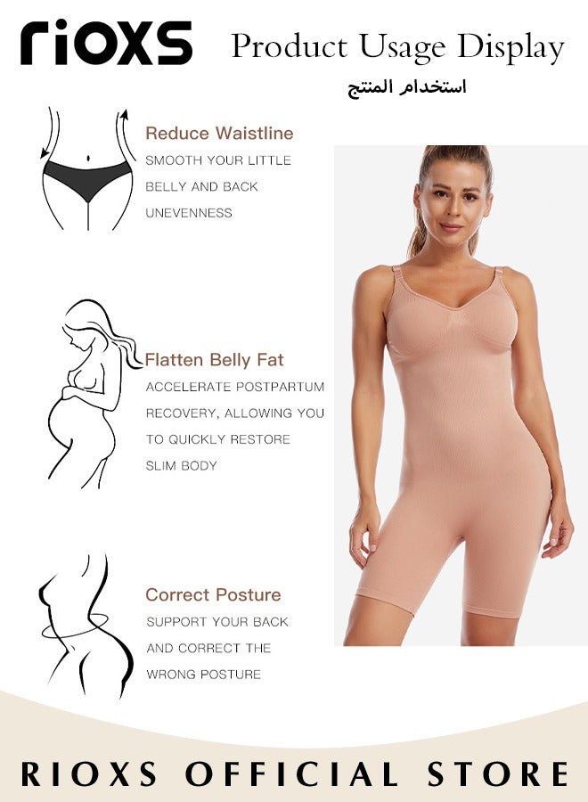 Womens Shapewear, Waist Trainer Bodysuit For Women, Tummy Control Shapewear, Ladies Round Neck Bodysuit, Sculpting Shaper Tank Top Bodysuits, Snatched Waist Body Suit, Full Body Shaper