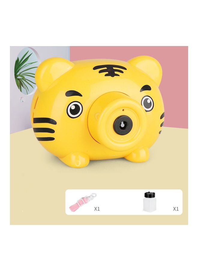Tik Tok Tiger Patterned Automatic Bubble Machine Toy