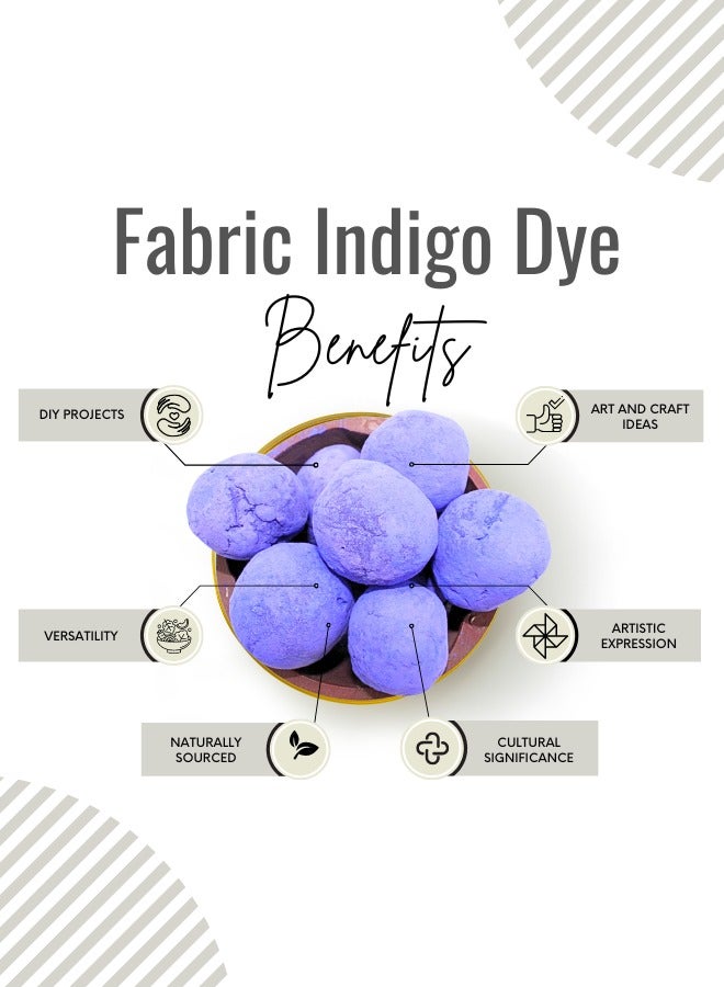 Indigo Dye Kit | Explore the Art of  Crafting | Natural Blue Dye Fabric