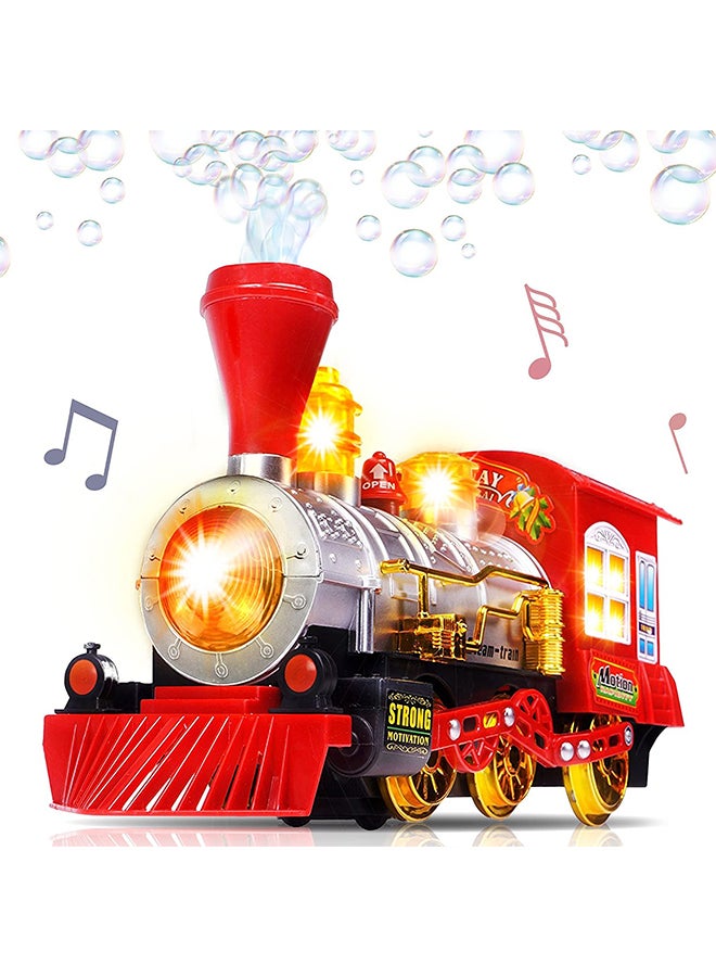 Bubble Blowing Locomotive - Suitable for 4 years and above. 38 x 18.2 x 11.5cm