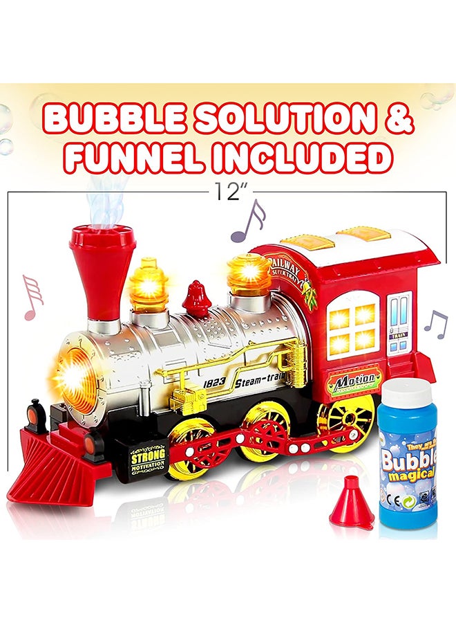 Bubble Blowing Locomotive - Suitable for 4 years and above. 38 x 18.2 x 11.5cm