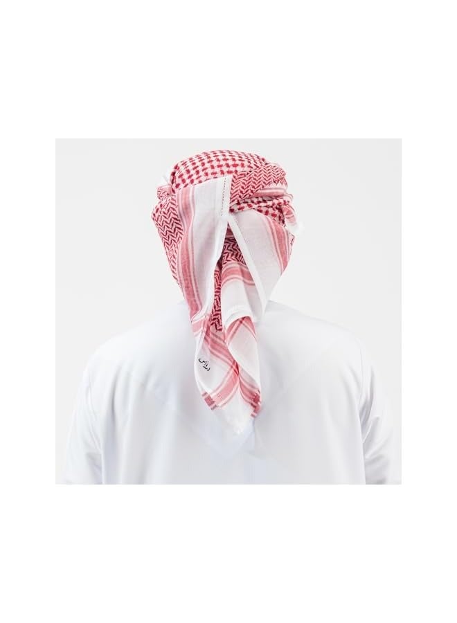 Arab Style Shemagh Wrap, Keffiyeh Middle East Desert Scarf, Men’s Arabic Scarves, Neck & Face Headwear Arabian Costume Accessories Cultural Elegance Versatile Fashion