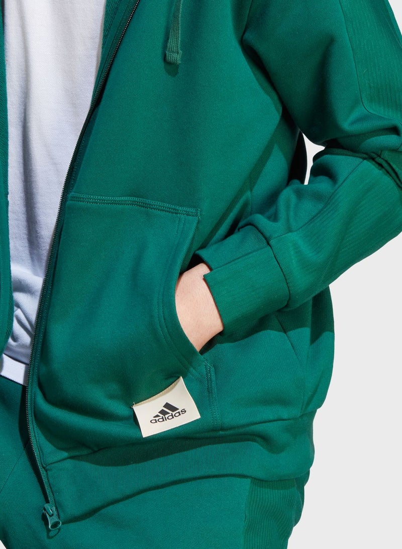 Lounge Full Zip Track Top