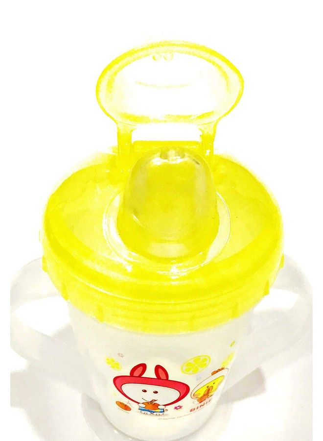 � Bpa Free Unbreakable Sippy Cup (Sipper Mugs For Kids;Children;Babies;Infants) Soft Spout Infant Pp Water;Juice Training Sipper Cup With Handles 200 Ml (Yellow)