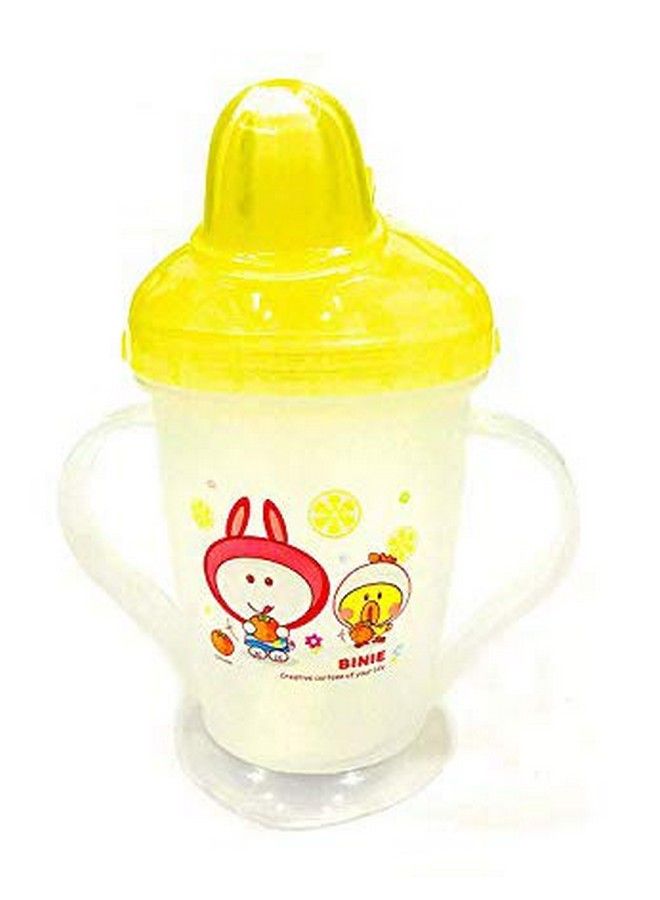 � Bpa Free Unbreakable Sippy Cup (Sipper Mugs For Kids;Children;Babies;Infants) Soft Spout Infant Pp Water;Juice Training Sipper Cup With Handles 200 Ml (Yellow)