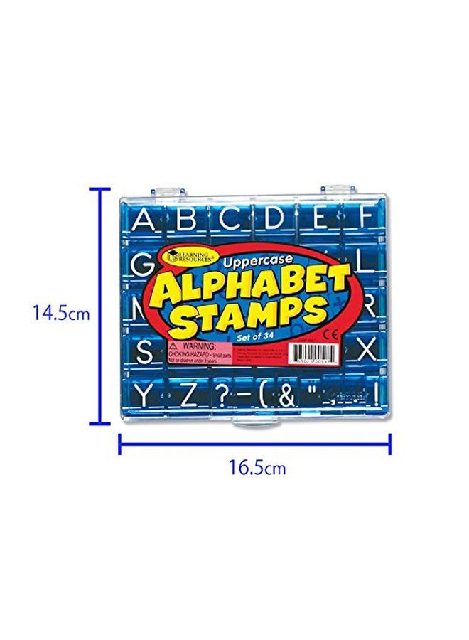 Uppercase Alphabet Stamps