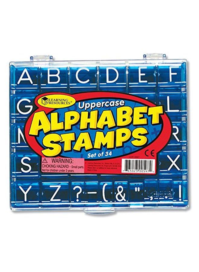 Uppercase Alphabet Stamps