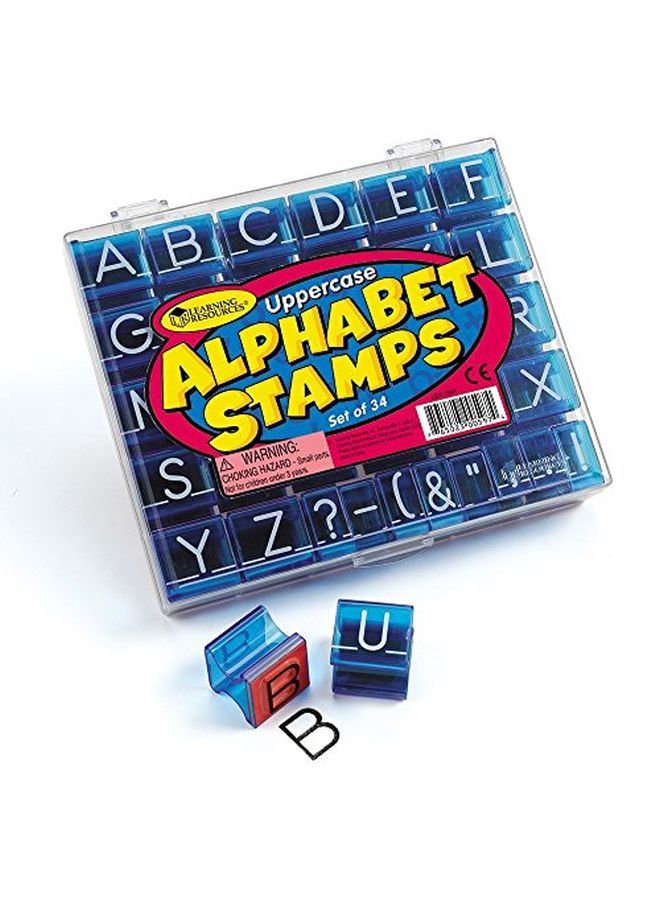 Uppercase Alphabet Stamps