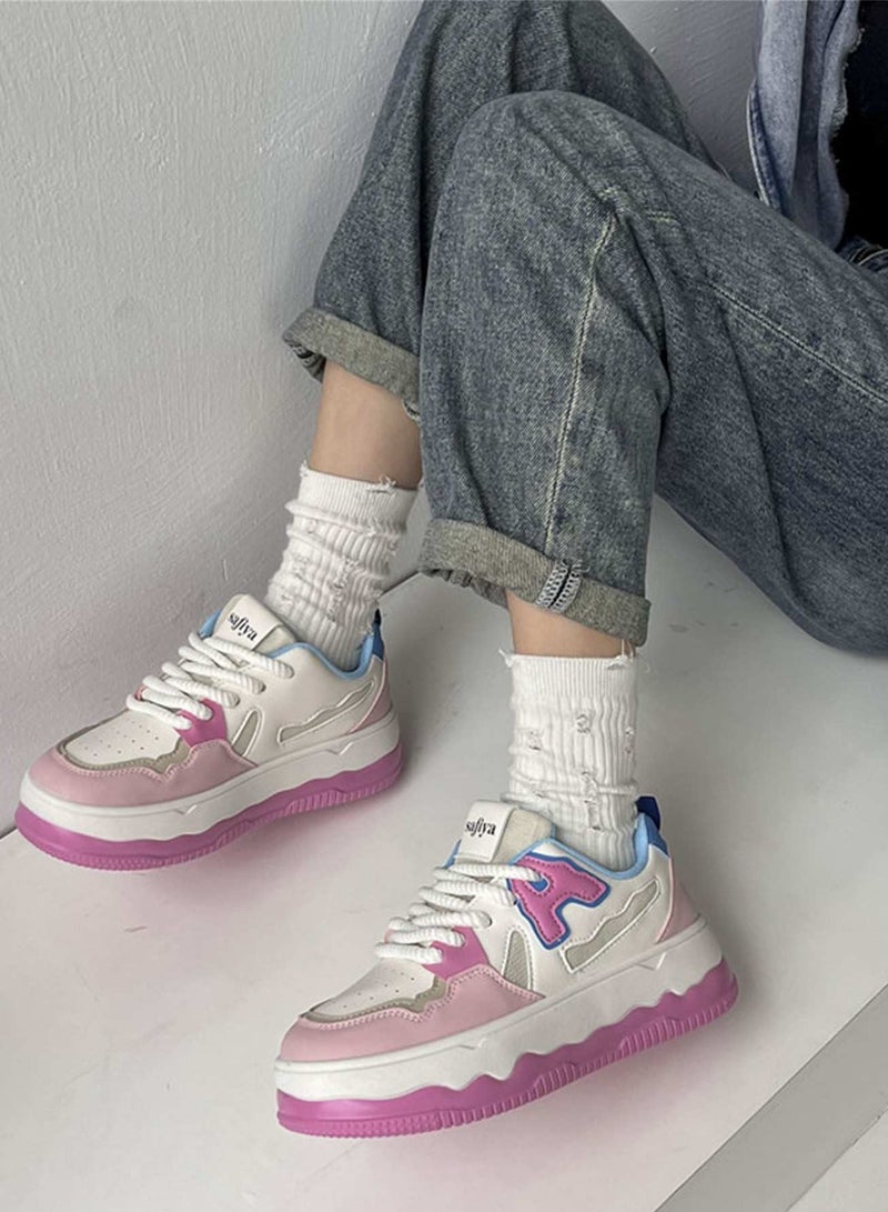 Casual Sneakers Sanrio High Beauty Board Shoes - Multicolored