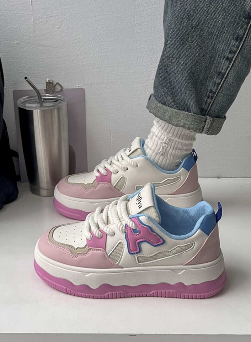 Casual Sneakers Sanrio High Beauty Board Shoes - Multicolored