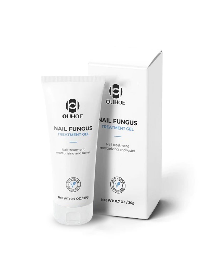 OUHOE Nail Care Gel Hand and Foot Onychomycosis Nail Shine Nail Repair Gel Soft Nail Thickening Type