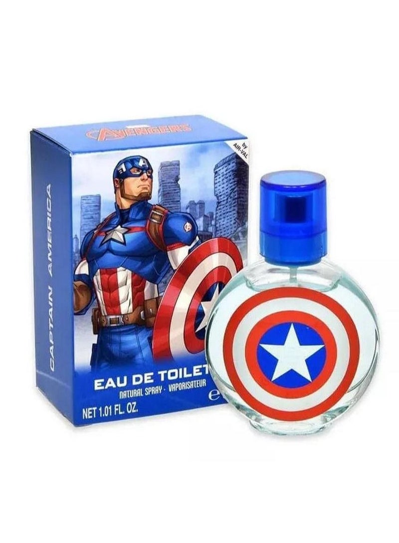 Marvel Avengers Captain America Eau De Toilette Perfume For Children 30 ML