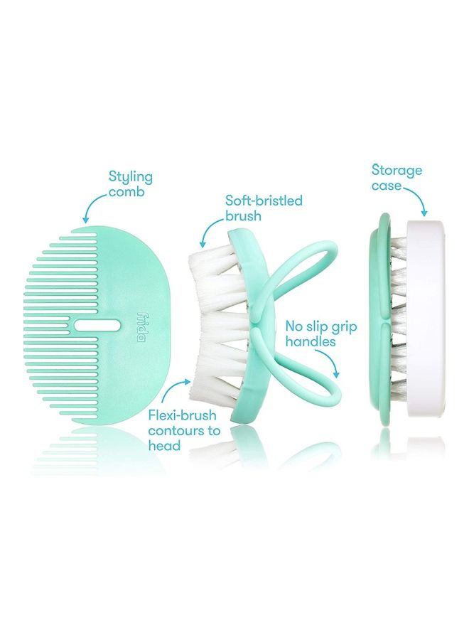 The Mane Collection Hairbrush And Styling Comb Set