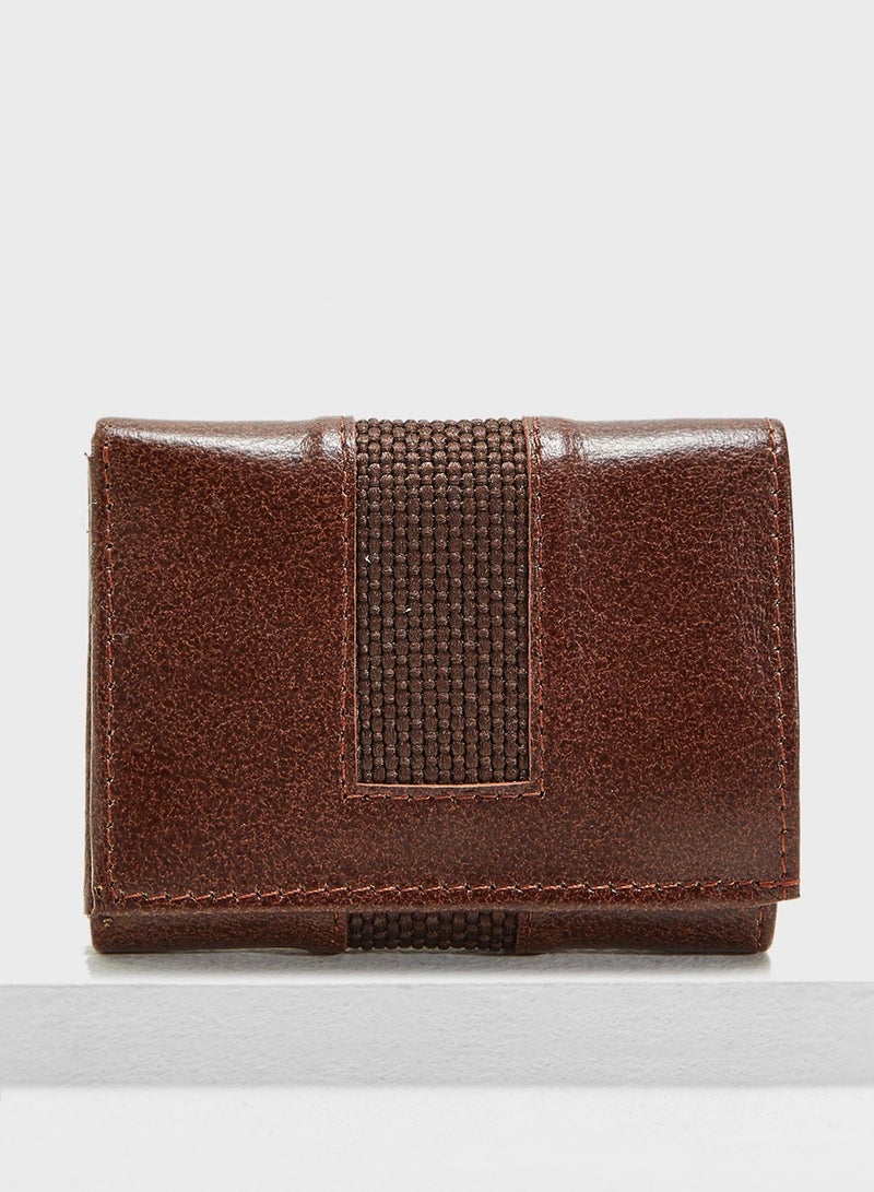 Leather Tri-Fold Wallet