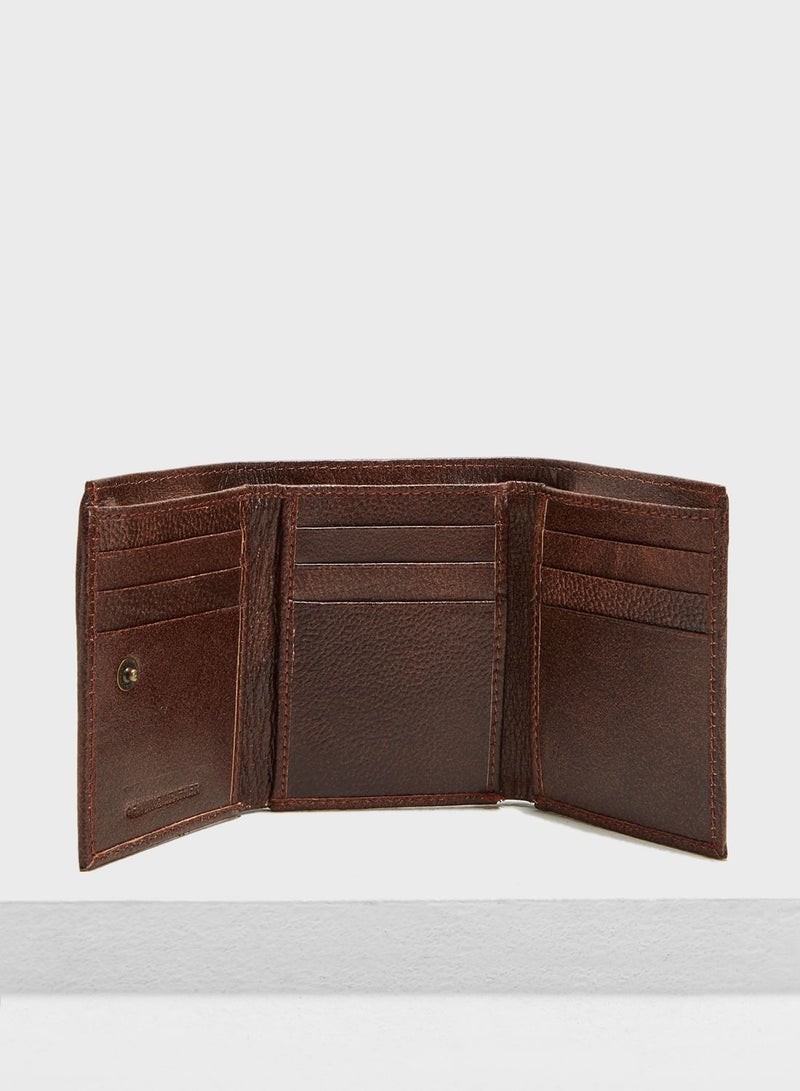 Leather Tri-Fold Wallet