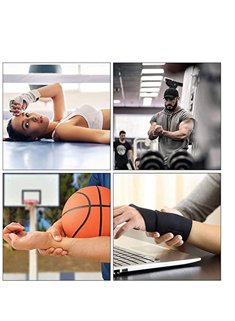 Zipper Sports Wristband,  Exercise Gym Zipper Sweatband Wristband Wrist Wallet Pouch Sports Wristband with Pocket for Outdoor Walking HikingSports Running Travel 4Pcs Black